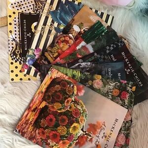 Mackenzie Childs lot of 7 catalogs & 2 calendars